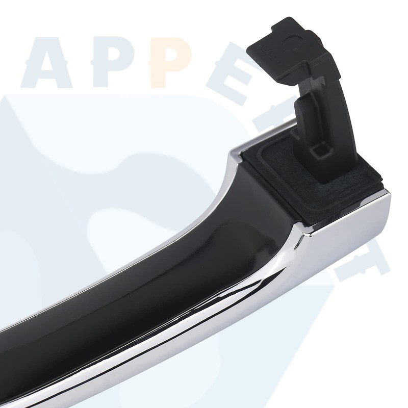 APPERFiT Exterior Door Handle Chrome w/Gasket Pad Compatible with Kia