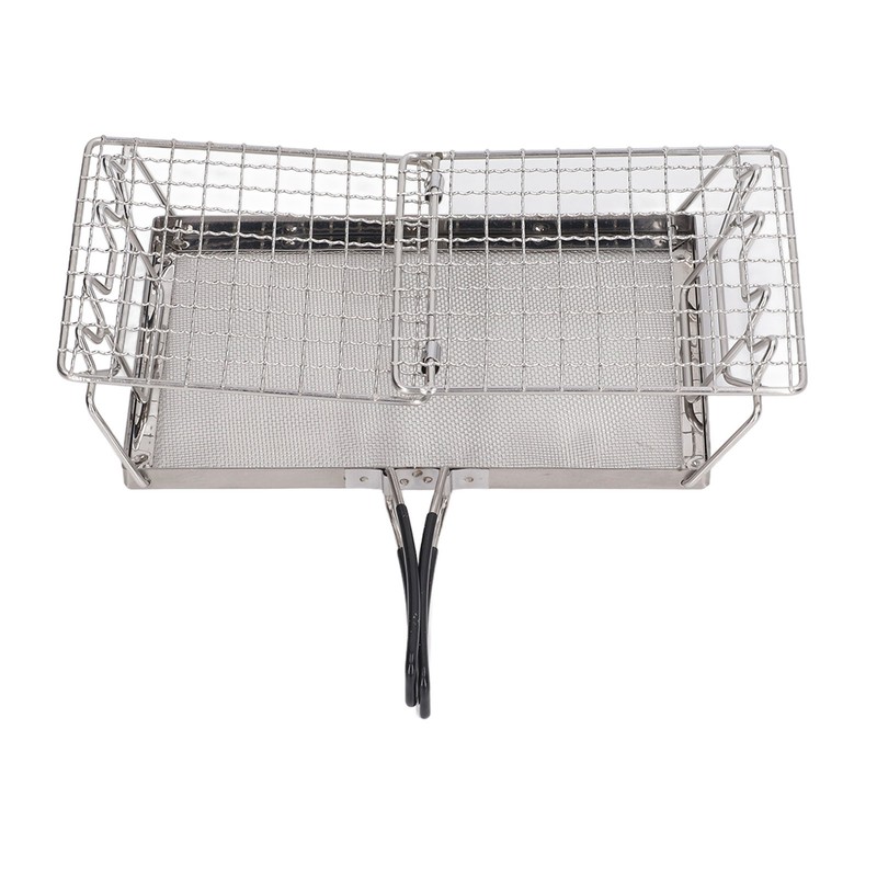 Camping Stove Toaster Foldable Portable Stable Structure Stainless Steel Outdoor