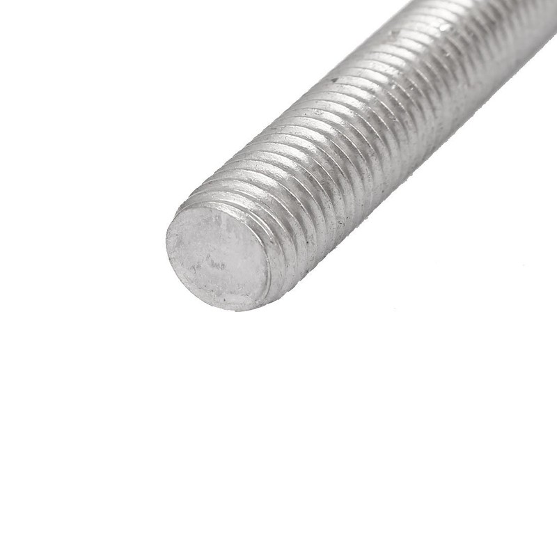 Sourcingmap M12 x 200mm 304 Stainless Steel Right Hand Thread