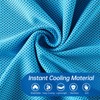 DOFOWORK Cooling Towels - 4 Pack Cooling Towel, 40"x12", Microfiber