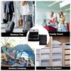 6 Pack Packing Cubes Travel Organizer, With Laundry Pouch, Electronics
