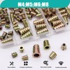 Taiss 170 Pieces Screw-In Nut Kits, 6 Sizes M4/M5/M6/M8 Drive-In