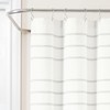 Lush Decor Modern Galaxy Waffle Woven Cotton Shower Curtain Single