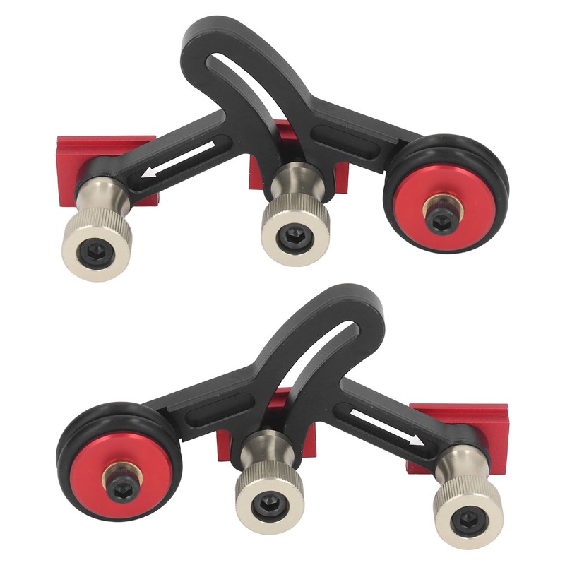 Left Right Bearing Roller Press Featherboard Feeding Guide Wheel for