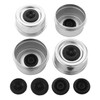 IFYKIM 4 PCS 2.72'' Trailer Hub Dust Cap Trailer Axle