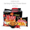 Samyang Hot chicken stir fried ramen noodle (18 Variety Pack)