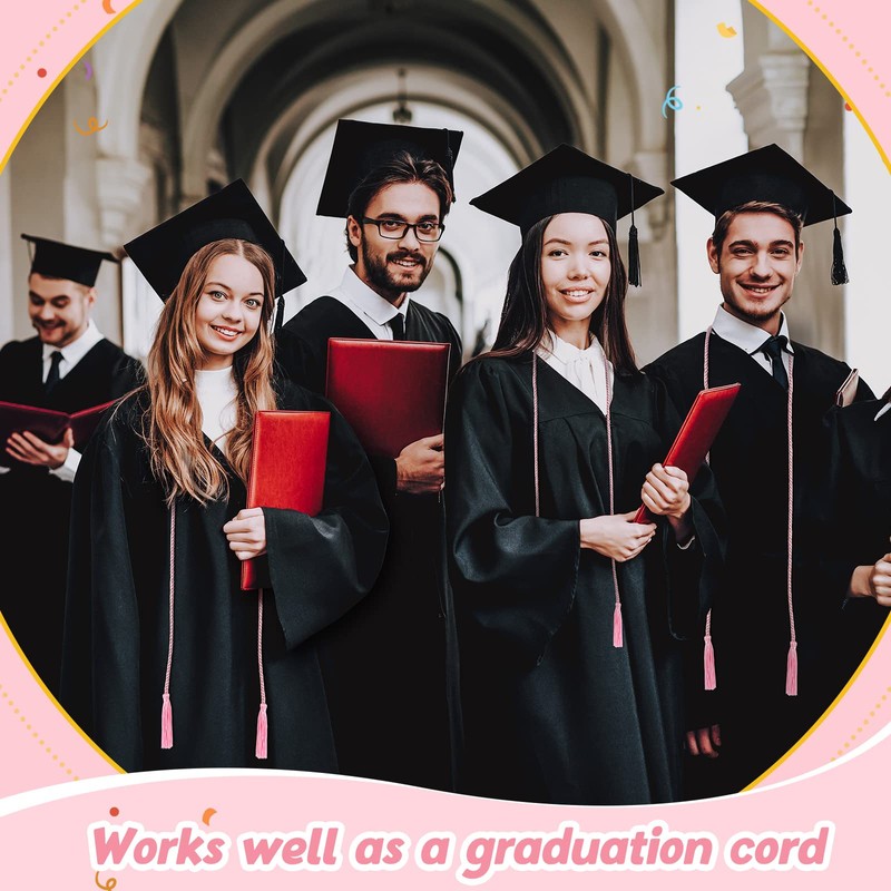 Geosar 48 Pcs Graduation Cords, Honor Cords with Tassel for