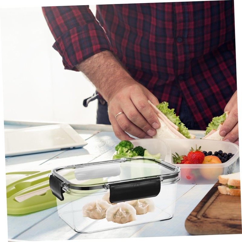 Hohopeti Leakproof Lunch Box Portable Insulated Reusable Food Containers for