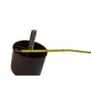 FR Brown Plastic Sofa Legs 1.5 Inches Tall with 5/16