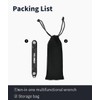 Yangers 10 in 1 Multifunctional Foldable Screwdriver Tool Kit, Camera