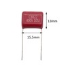 PENGLIN 20pcs Metallized Polypropylene Film Capacitors CBB22 400V 105J 1UF
