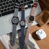WOCCI Genuine Leather Watch Band, 0.7 inch (18 mm), 0.8