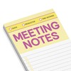 Knock Knock 1-Count Meeting Notes Make-A-List Pad - Office Agenda