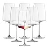 ZWIESEL GLAS Sensa Bordeaux Red Wine Glass (Set of 6),