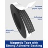 Magnetic Tape 3 Rolls 30Ft Flexible Magnet Strips with Strong
