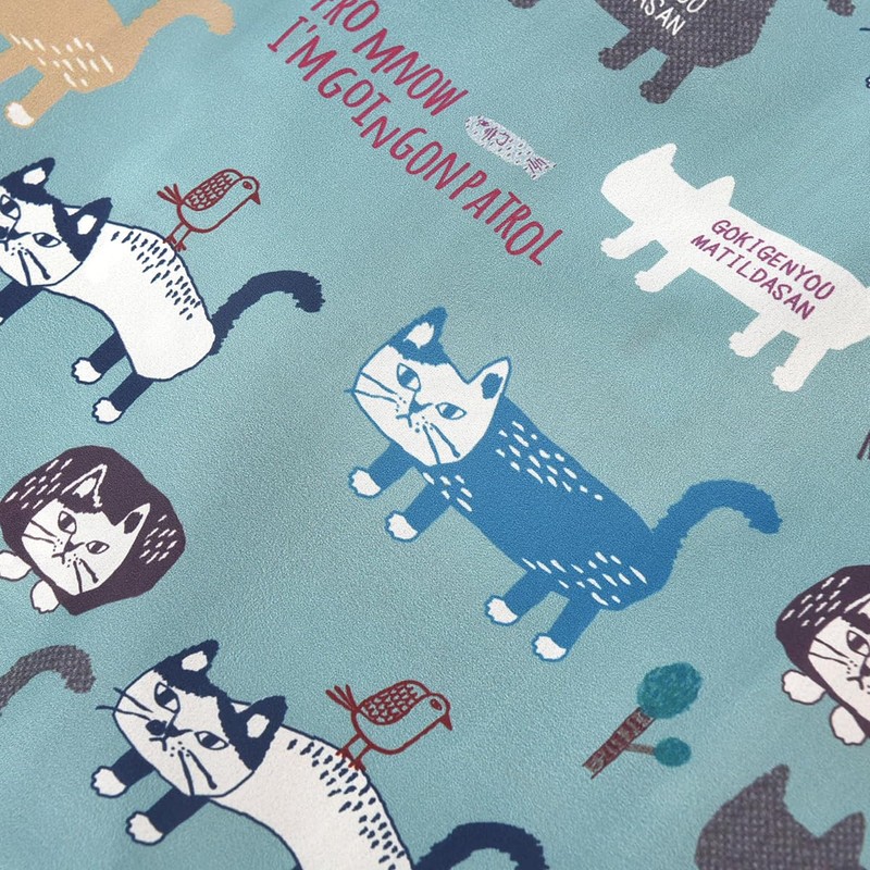 KUSUGURU Eco Bag with Carabiner, green