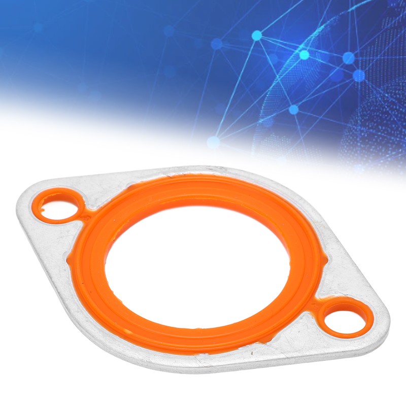 Thermostat Water Neck Housing Gasket Aluminum Silicone Replacement for CHEVY