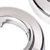 DOTCOM 2PCS Front Wheel Center Cap, Compatible with 1994-2008 Ford