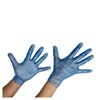Triplast Blue Vinyl Powder Free Gloves | Pack of 100