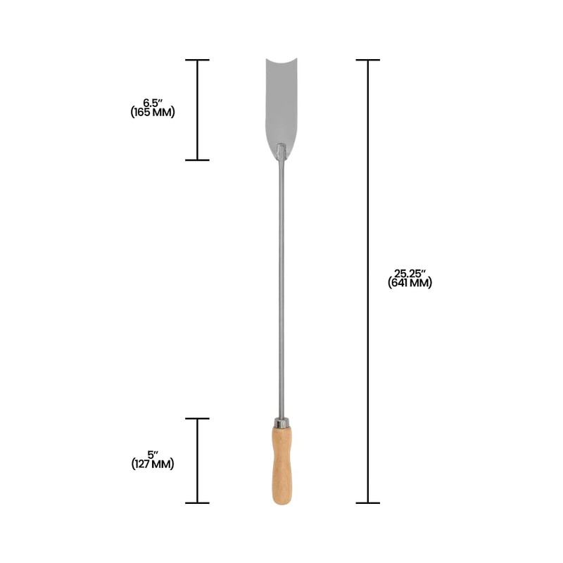 Zenport K801 Asparagus Knife/Weeding Tool, 25-Inch, Natural