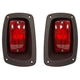 Red Hawk LGT-372 Taillights Compatible With/Replacement For E-Z-GO RXV 12V-48V 2016-2021 Golf Carts