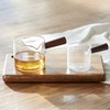 JAJU wood handle heat-resistant glass_200ml, clear transparent_FRFR / 자주 JAJU