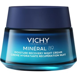 Vichy Minéral 89 Crema Recuperadora De Noche con Melatonina Pura 50ml Para Todo Tipo De Piel Uso Antes de Dormir