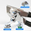 JIWYMFE Heavy Duty Manual Can Opener, Smooth Safe Edge, Magnetic
