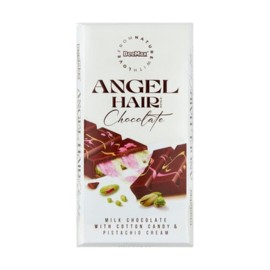 Dubai Angel Hair Chocolate - Milk Chocolate filled with Cotton Candy & Pistachio Cream, 6oz (1 Bar)
