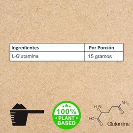 L-Glutamina  Fórmula para mantener una masa muscular saludable  Sin gluten, sin OMG, vegetariano  200 gramos