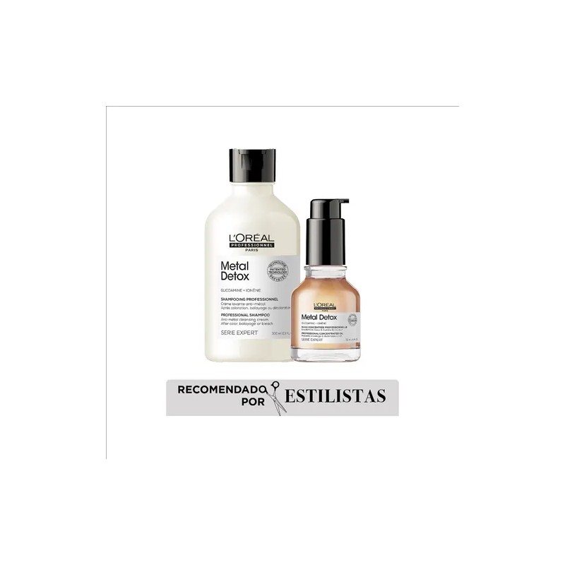L'Oréal Professionnel Metal Detox| Kit shampoo + aceite