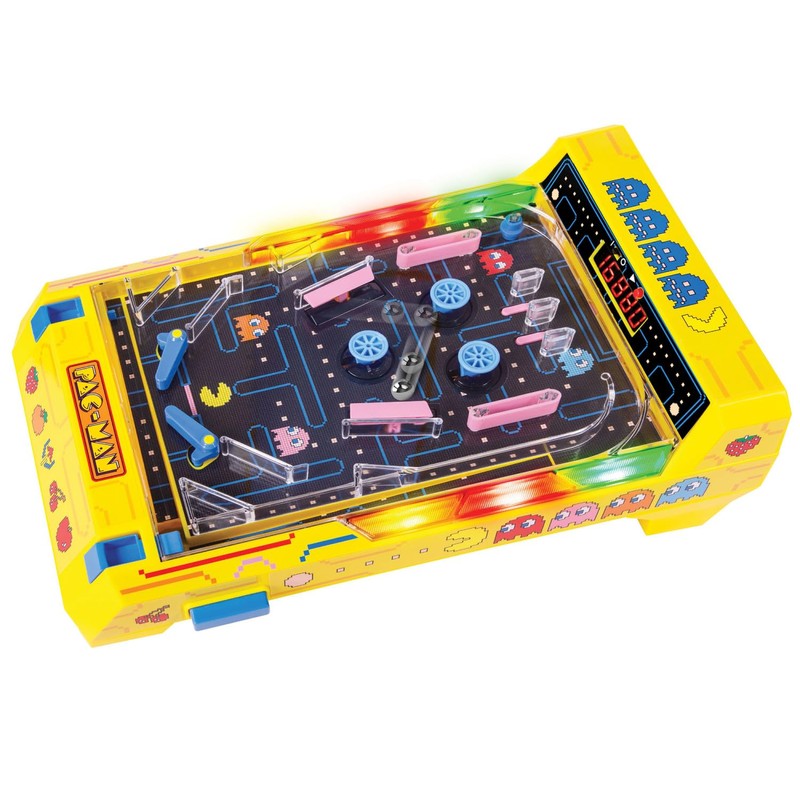 Merchant Ambassador Electronic Arcade Pinball Pac-Man Edition Desktop Game