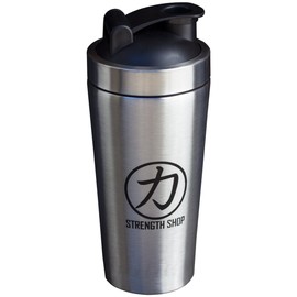 Strength Shop Premium Stainless Steel Shaker with Mixing Ball