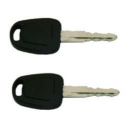 Stevens Lake Parts Set of 2 New Key(s) Fits Daewoo, Doosan E80 Models Interchangeable with ELI80-0128, F900, F900-4, F900-4, K1009605, K1009605B