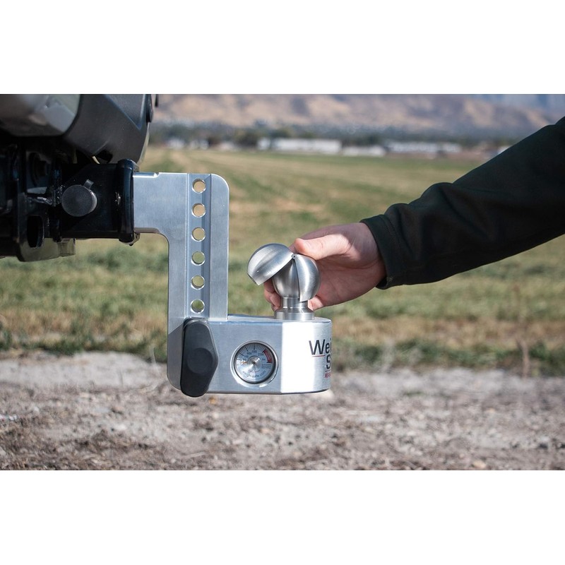 Weigh Safe Clamshell - Stainless Steel Tow Ball Adapter -