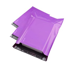 Purple Packaging Bags Postage Bags Shipping Bags Mixed Pack of 50 Size (6.5x9, 10x14, 12x16) Postage Bags for Clothes for Mailing & Posting Packwith®