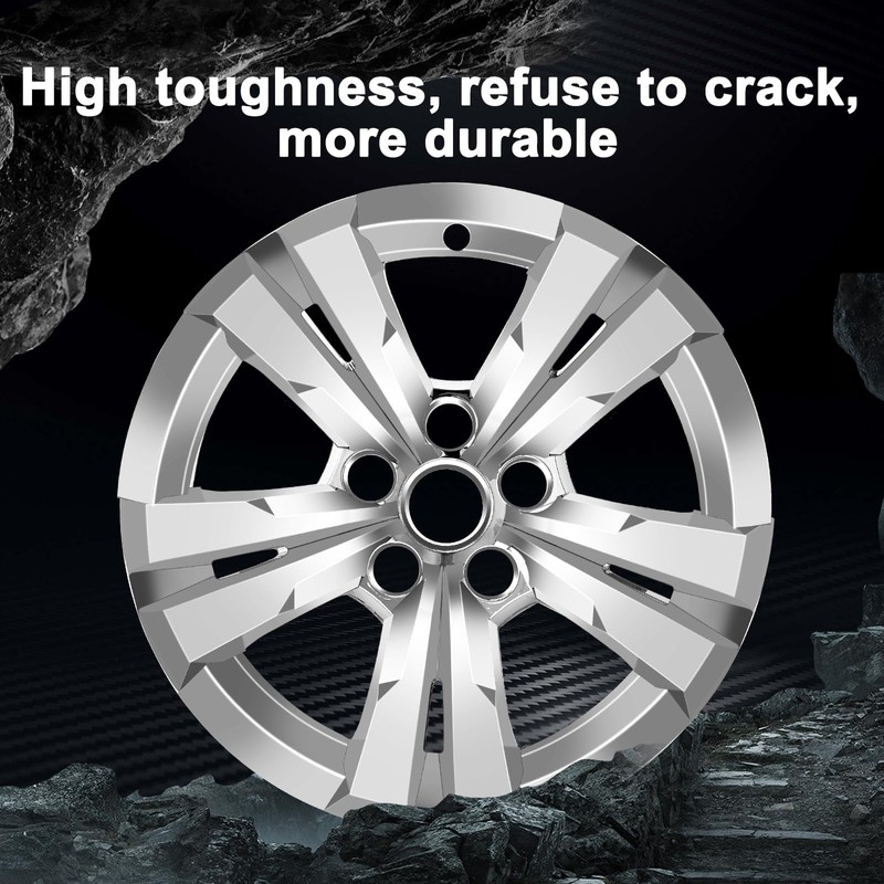 TULALUX Wheel Skins Compatible with Chevy Equinox 2010-2017; 17 inch