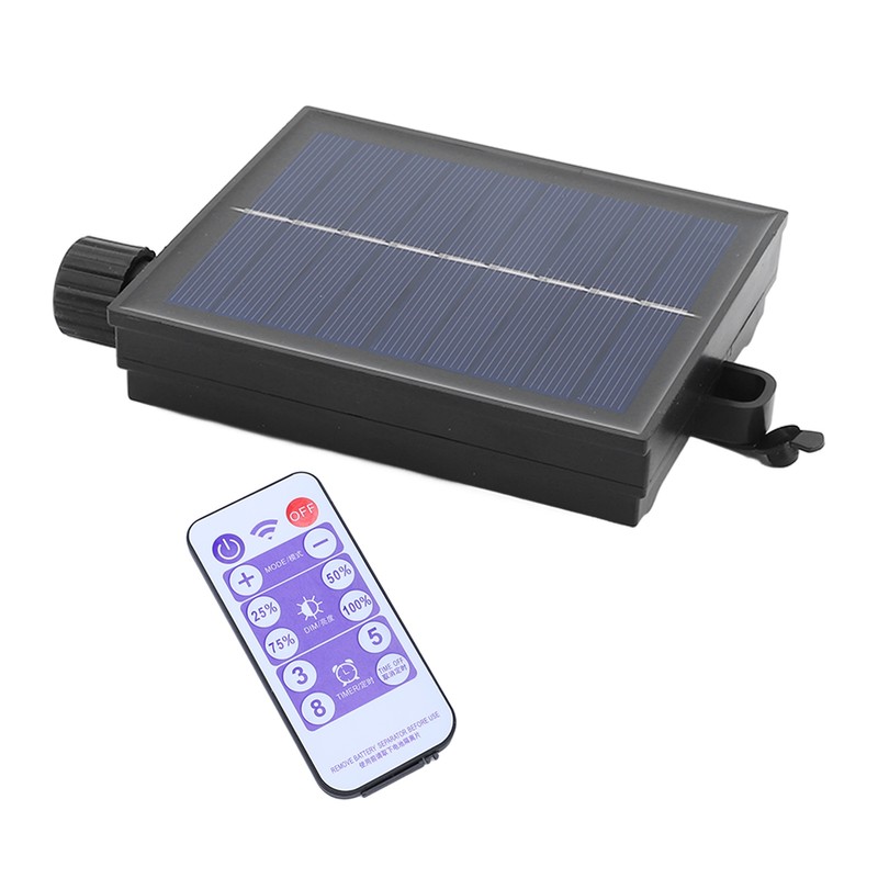 Solar String Light Control Box Automatic Waterproof Adjustable Luminance Solar