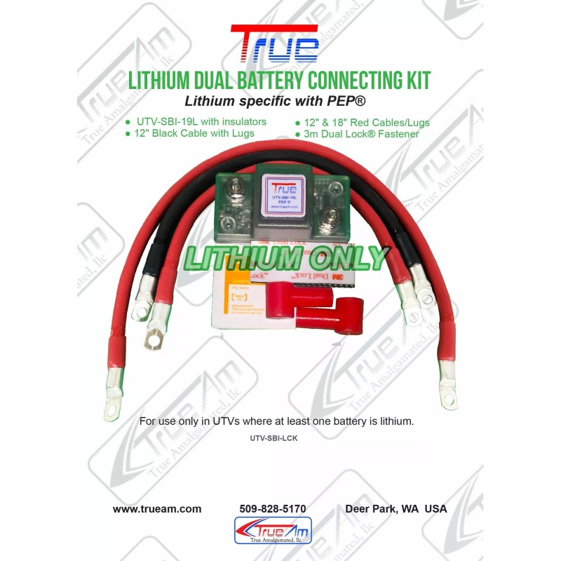 Honda TrueAm UTV-SBI-CK UTV Dual Battery Kit , Honda Pioneer
