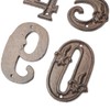 Zayookey Cast Iron House Numbers, 12 cm, Address Number Plate,