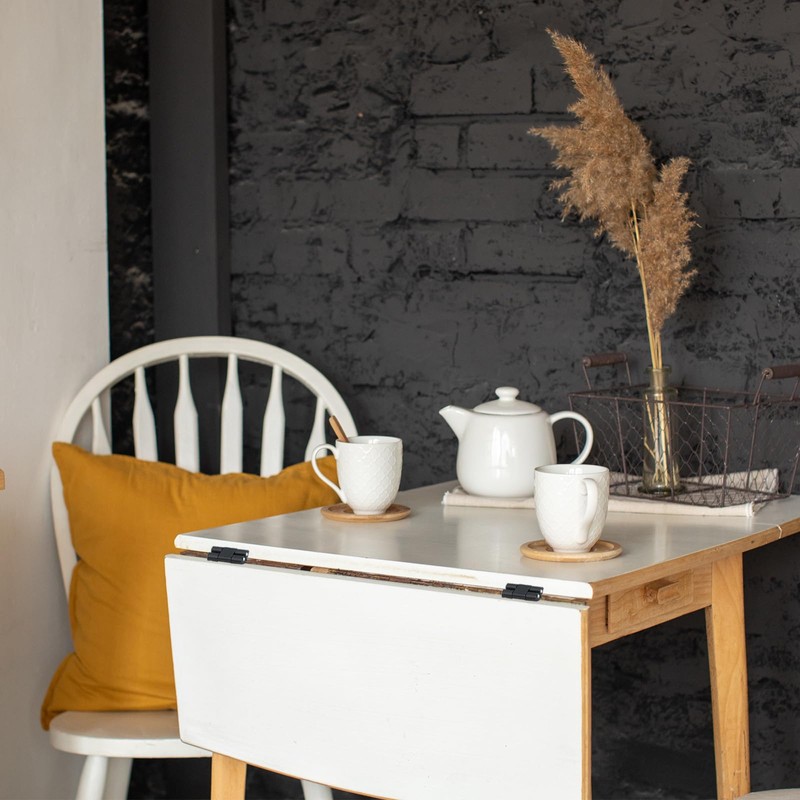 sourcing map Folding Table Flip Hinge 3" x 1", 180
