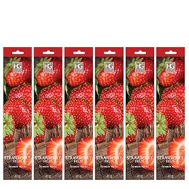 Hosley 240 Gram Strawberry Highly Fragranced Incense Sticks Aromatherapy Delight for Home Relaxation Fruity and Invigorating Scent Natural Ingredients Premium Quality Incense