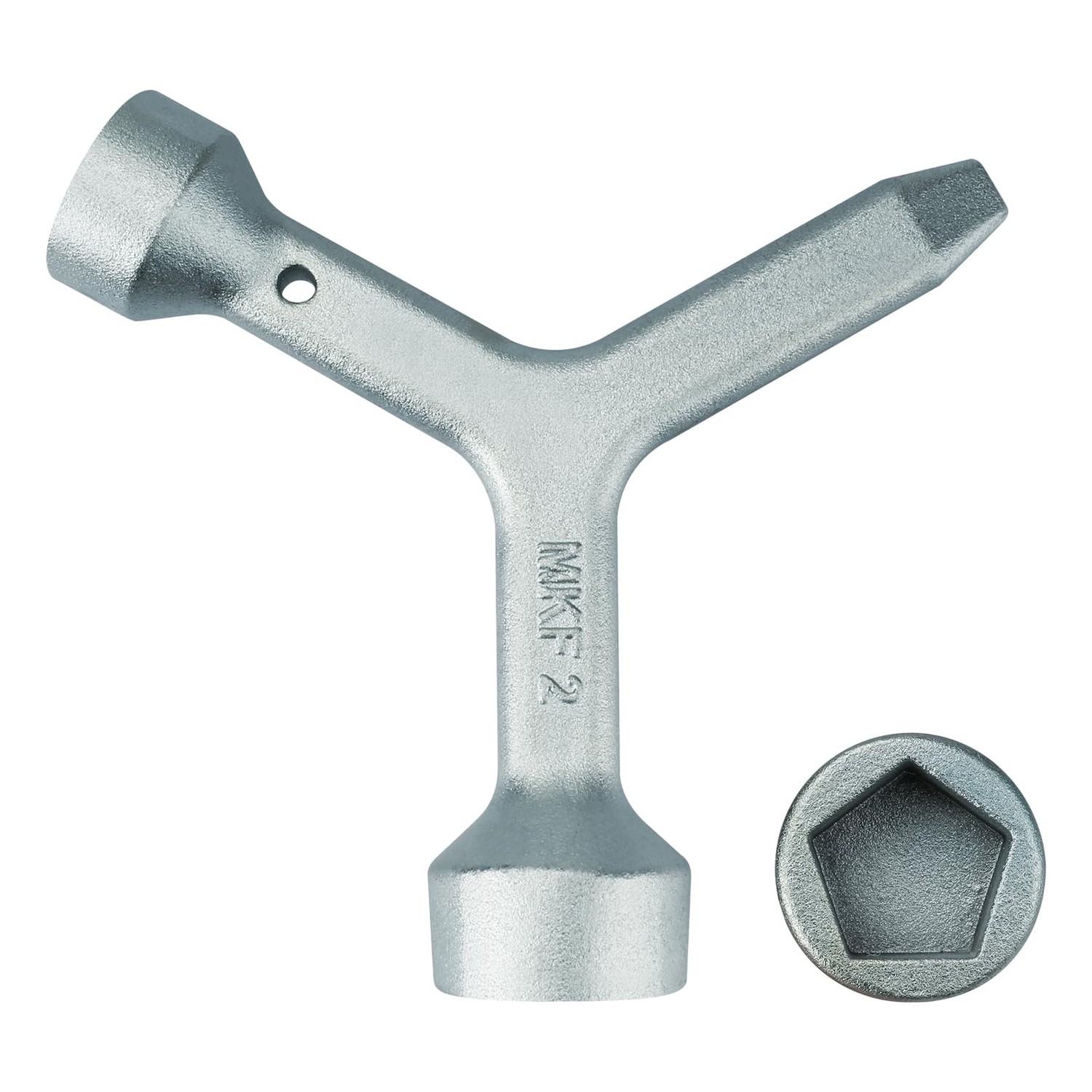 VIDABTE MKF2 Meter Curb Box Key triangle curb box wrench,Electric Box ...