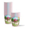 Lovely Pink Horse Birthday Party Supplies Set Plates Napkins Cups