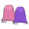 2 Pack Cooler Bag Drawstring Backpack Cooler Bag Foldable and