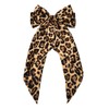 Large Leopard Hair Bow for Women Big Bow Hair Clip