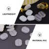 DEARMAMY 40pcs Ear Clip Pads Earring Cushion Pad Clear Earring