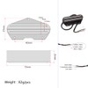 Ogdni Dual Rail Humbucker Pickup Bridge Pickup for Tele Style