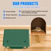 4 Pack Rat Bait Stations Large Rodent Bait Station with