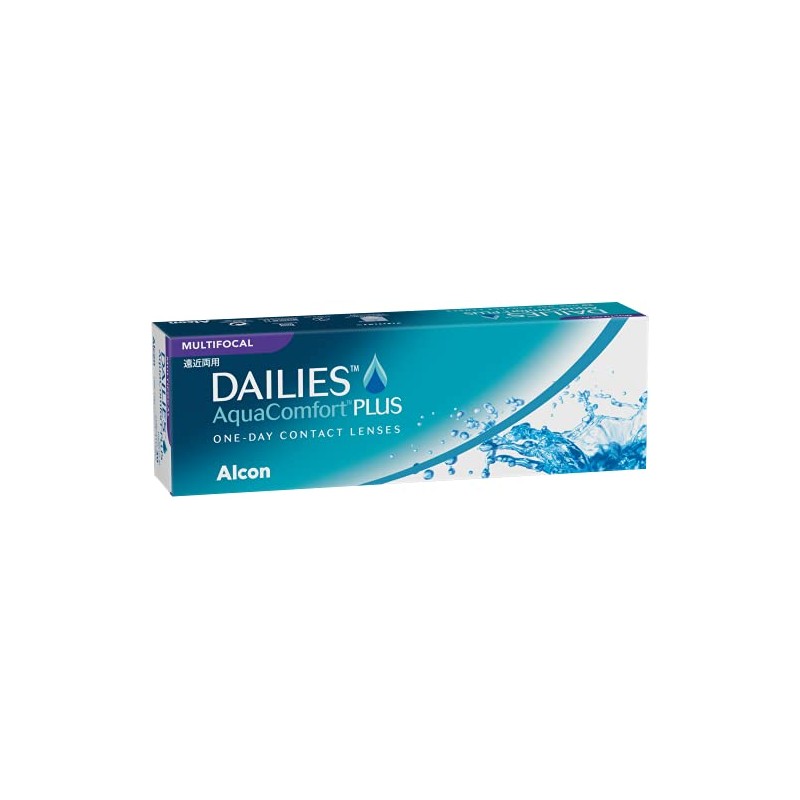 Dailys Aqua Comfort Plus Multi-Focus [BC] 8.7 [PWR] +1.75 [Number